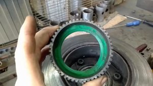 Устранение течи задней ступицы Газель NEXT, с задними дисковыми тормозами.