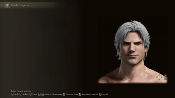 Elden Ring Character Creation Slider - Dante (DMC 5)