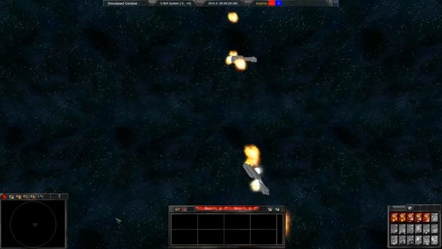 Space Empires V - Stargate mod - Railgun test смотреть онлайн