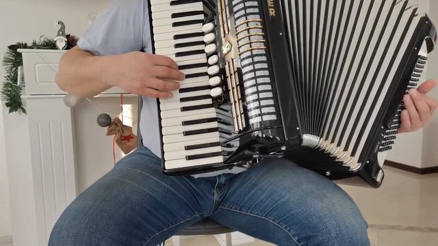 Akordeon Akkordeon Accordion Hohner Verdi 120/3/5 - stan fabryczny.! смотреть онлайн