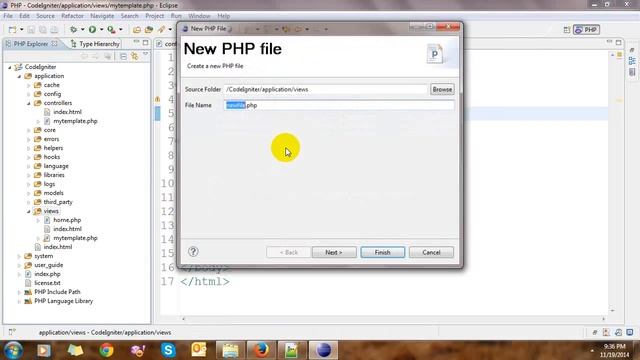 Templating in CodeIgniter смотреть онлайн