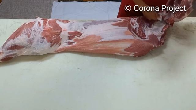 Начало. Разделка свиной полутуши. Школа Мясников - Corona Project смотреть онлайн