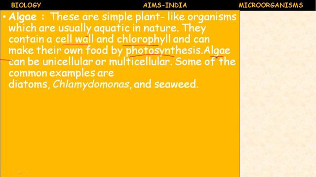 8TH | BIOLOGY | STORY OF MICROORGANISMS- I & II | PART 01 | AIMS-INDIA смотреть онлайн