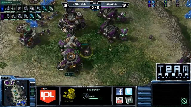 Complexity vs It's Gosu - Game 1 - TAC3 LR1 - StarCraft 2 смотреть онлайн