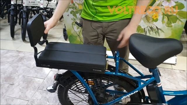 Электровелосипед Фэтбайк e-Alfa FAT New Велогибрид Green City 24x3.0 Новинка 2020 Обзор Voltreco.ru смотреть онлайн