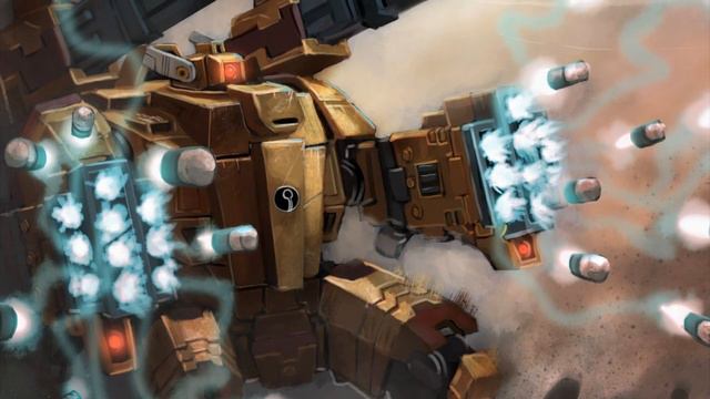 Warhammer 40k Lore - XV88 Broadside Battlesuit (Tau Empire) смотреть онлайн