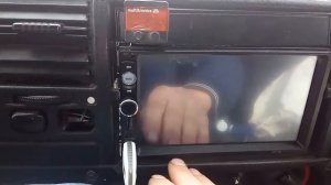 Китайская магнитола, экран зеркальное отражение