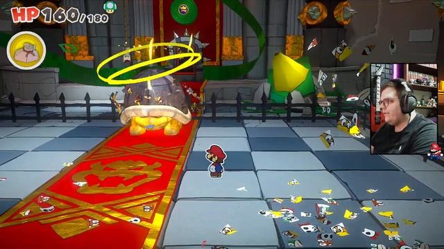 PAPER MARIO: THE ORIGAMI KING | As Tesouras! Parte 33 | Nintendo Switch (1440p60)