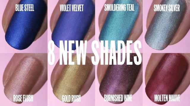 Introducing: NEW Insta-Dri Matte Metallics | Sally Hansen смотреть онлайн