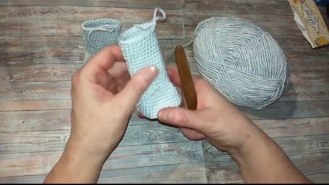 Зайчонок Тишка . Как связать зайку. Часть 1. смотреть онлайн