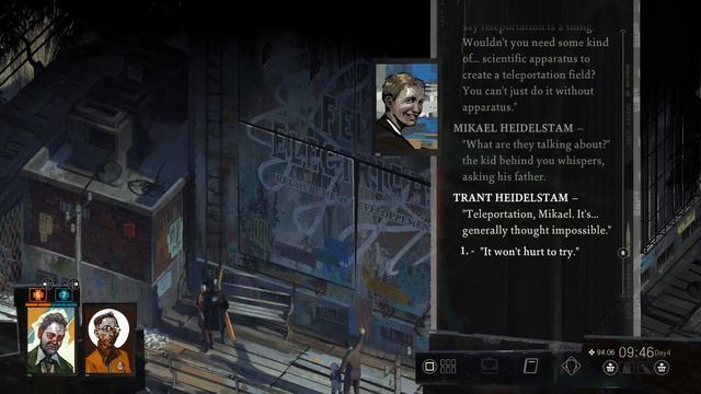Disco Elysium - "Teleporting" Up A Ladder смотреть онлайн