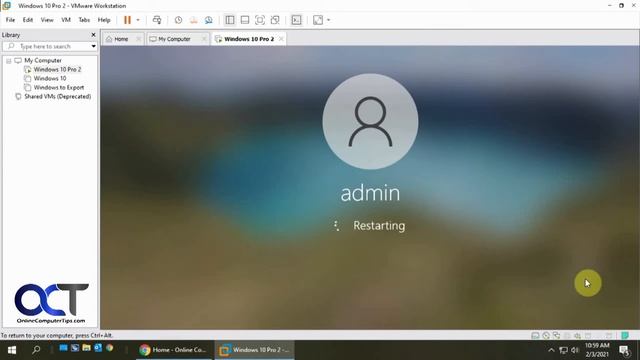Enable Automatic User Login For a VMware Workstation Virtual Machine смотреть онлайн