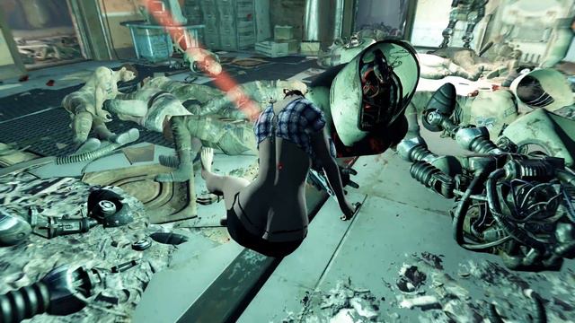 fallout 4 ryona 5 deadly fight short video смотреть онлайн