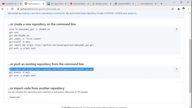 Aula 19 - Como enviar seu projeto do NestJS para o GitHub? смотреть онлайн