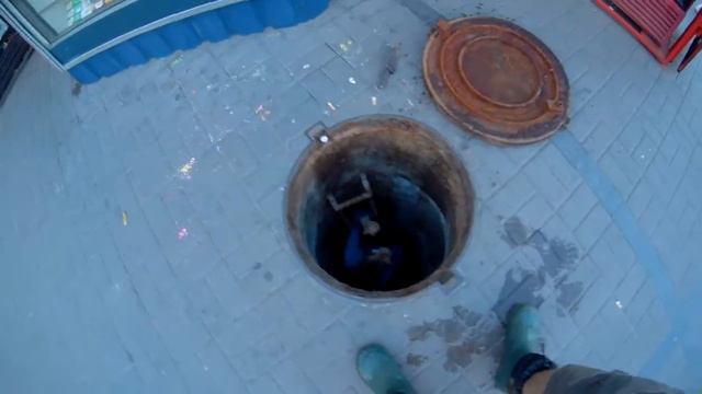 Киев центр речка Клов вылазка на Майдане с под земли ... смотреть онлайн