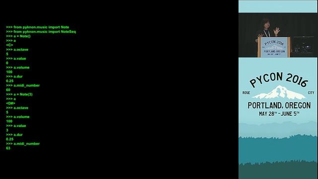 Ria Baldevia - Discovering the world of Python through music - PyCon 2016 смотреть онлайн