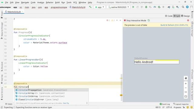 Progressbar in Jetpack #compose | #android смотреть онлайн