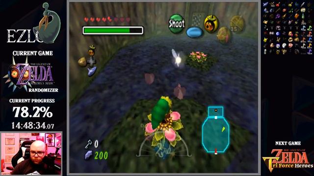 EZLO - Game 85 - The Legend of Zelda: Majora's Mask Randomizer 100% (Part 2 of 4) смотреть онлайн