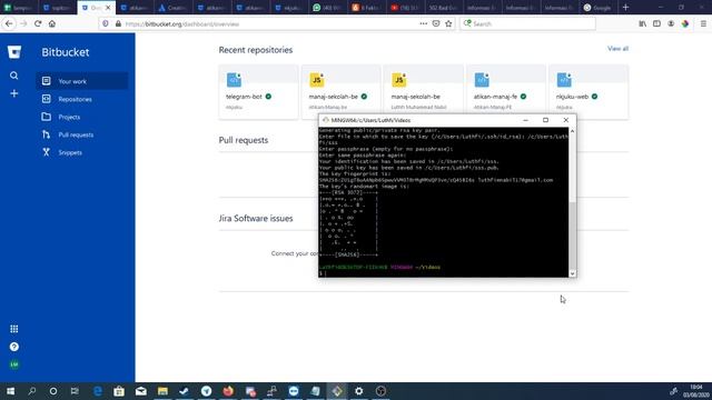 Menambahkan SSH Keys untuk Personal pada BitBucket смотреть онлайн