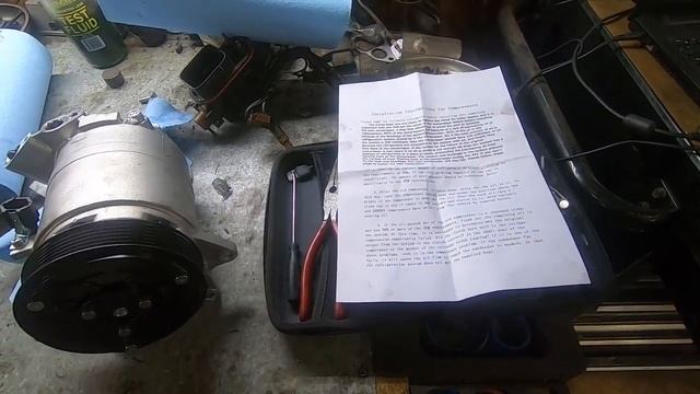 2007 Nissan Maxima AC Compressor Replacement смотреть онлайн