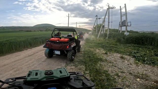 Групповые поездки на Багги РМ800 и Квадроциклах CF MOTO 400L смотреть онлайн