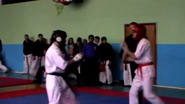 Киокушин. СФКК. Липунов Максим. Кубок Украины Киев 2010 смотреть онлайн