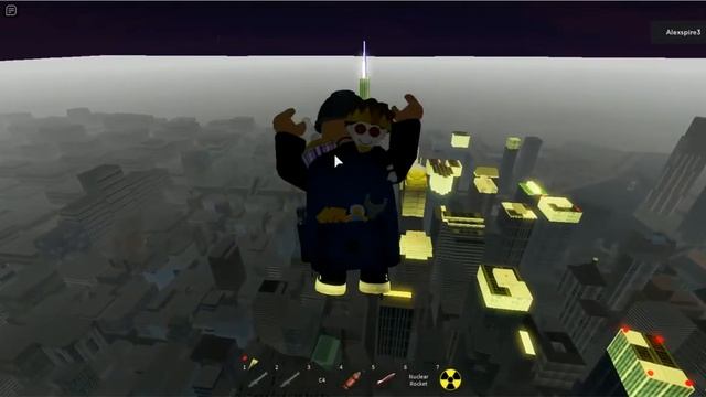 Big giant destroy the city (roblox) смотреть онлайн
