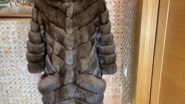 Согревающий рождественский подарок. Моя новая шубка из баргузинского соболя. смотреть онлайн