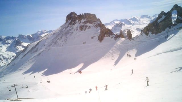 Tignes 2012 - Aiguille Percée.MOV смотреть онлайн