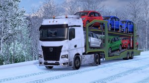 [ETS 2] KamAZ (КамAЗ) 54901 (К5) WInter Delivery from Pskov