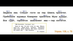 ГДЗ 2 класс Русский язык Учебник 2 часть Упражнение. 138