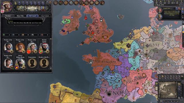 CKII: New Era, Old World - Windsor Restoration #8 - Anglican Warriors, Reporting for Duty смотреть онлайн