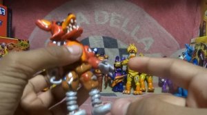 моя коллекция фигурок FNAF из пластилина 2ч