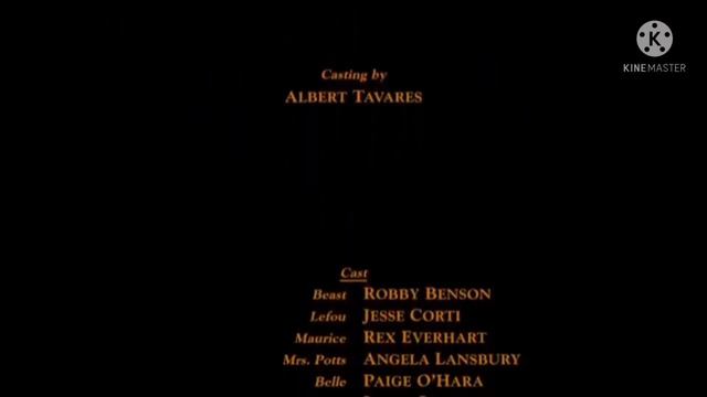 BEAUTY AND THE BEAST (1991) END CREDITS смотреть онлайн