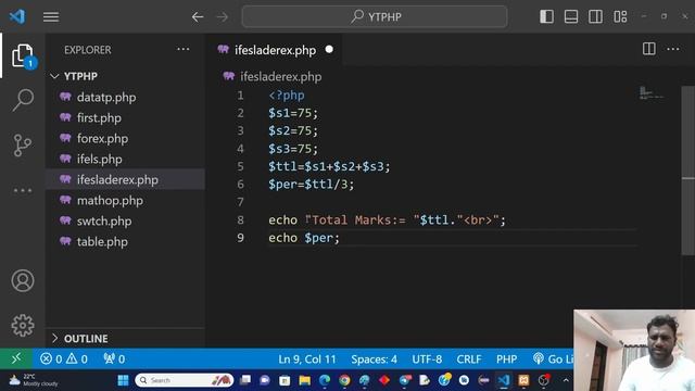 PHP BASIC | IF-ELSE LADER | FLOW CONTROL |SERVER SIDE SCRIPT смотреть онлайн
