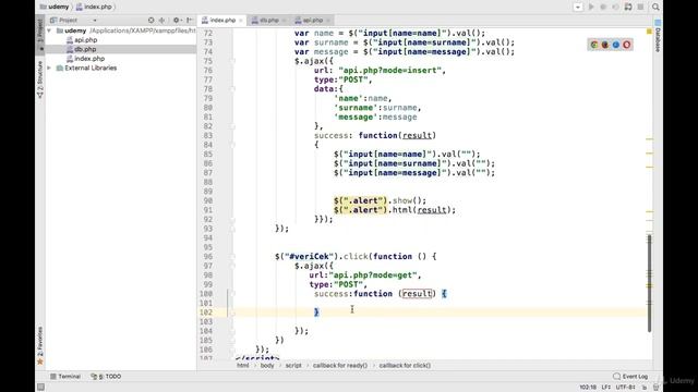 #PHP AJAX Veri Çekme смотреть онлайн