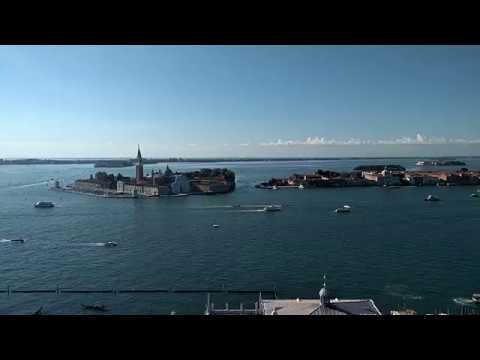 Италия-2017: Венеция с колокольни Сан-Марко смотреть онлайн