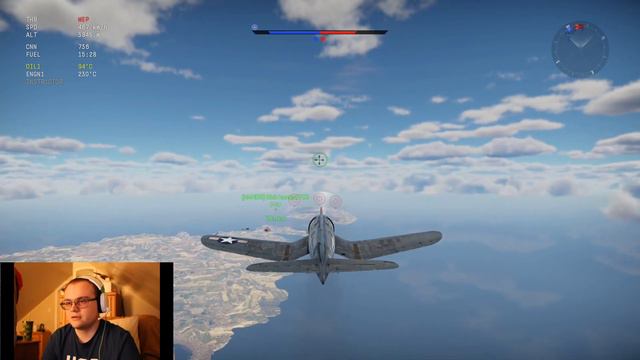 I Learned How to CORSAIR! War Thunder Funny Moments смотреть онлайн