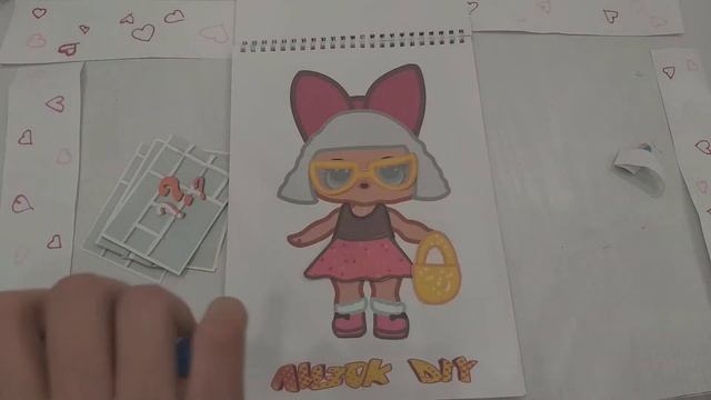 Among us, кроссворд, мои подписчики и другие Бумажные СЮРПРИЗЫ ЛизОК diy, часть 24 смотреть онлайн