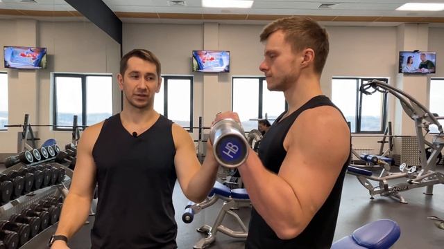 подъем на бицепс хватом сверху смотреть онлайн