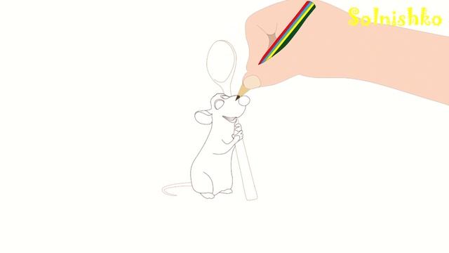 Как нарисовать РЕМИ Из Мультфильма Рататуй. How To Draw And Remi Ratatouille. смотреть онлайн