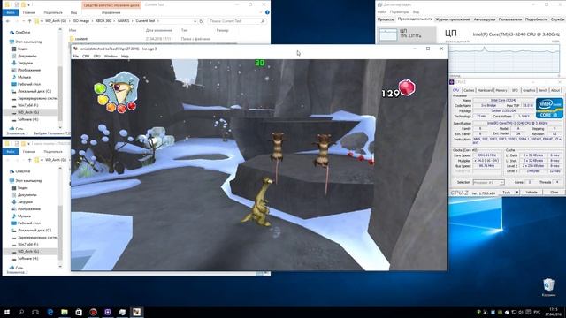 XENIA Xbox 360 Emulator - Ice Age 3: Dawn of the Dinosaurs, Gameplay, Progress, test run on PC #1 смотреть онлайн