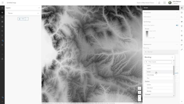 Elevation Mist in ArcGIS Online смотреть онлайн