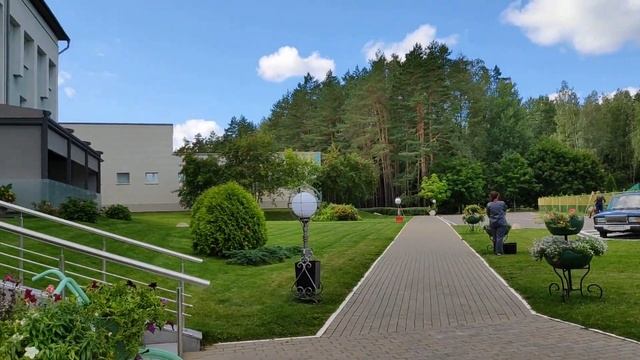 Санаторий Приозерный. Беларусь, Нарочь. смотреть онлайн