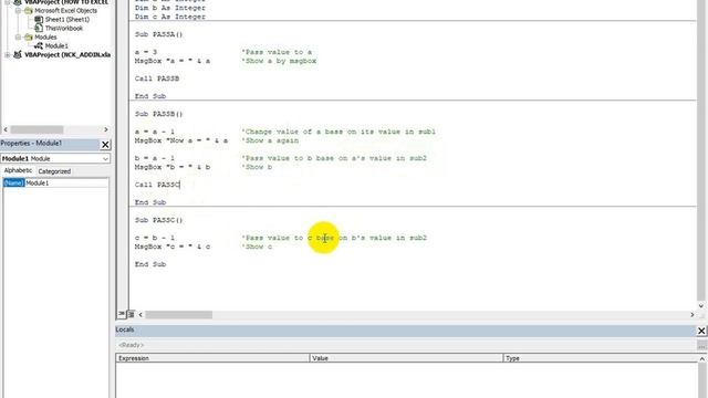 HOW TO EXCEL 10 – GLOBAL VARIABLE IN VBA смотреть онлайн