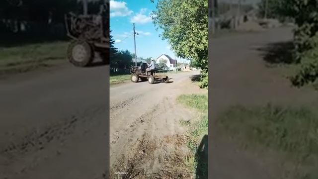 выезд на трактор из металлолом смотреть онлайн