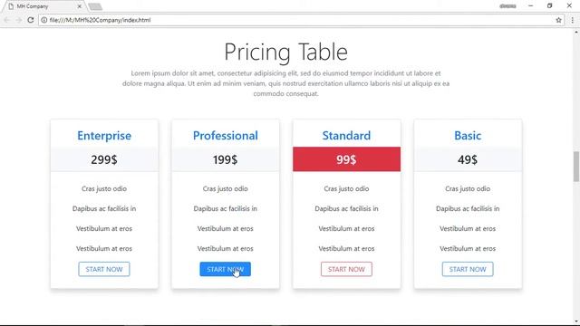 Create professional responsive template using bootstrap 4 смотреть онлайн