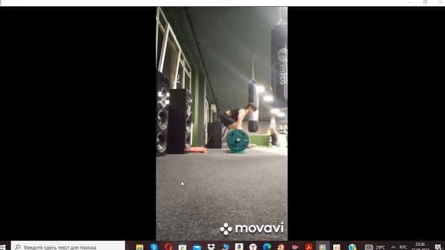 Упражнение для укрепления мышц спины, если спина "горбиться" на "становой" тяге 27.08.2022г. смотреть онлайн