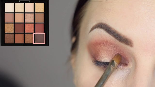 РОМАНТИЧЕСКИЙ МАКИЯЖ НА 14 ФЕВРАЛЯ/МАКИЯЖ на ДЕНЬ ВАЛЕНТИНА / WARM HALO Eye Makeup tutorial смотреть онлайн