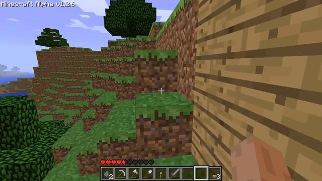 Выживание в альфа версии MINECRAFT - #3 Зимний дом [alpha 1.2.6] смотреть онлайн